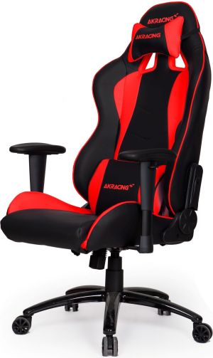 Fotel AKRacing Nitro Czarno-czerwony (NP-1175) 4