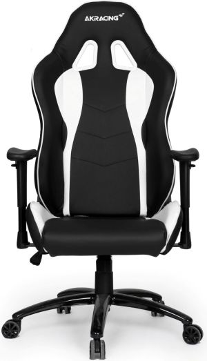 Fotel AKRacing Nitro Czarno-biały (NP-1180) 3
