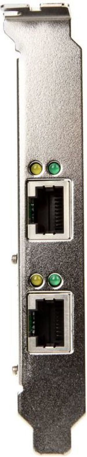 Karta sieciowa InLine 2x Gigabit, PCIe x1, Low Profile (51126I) 2