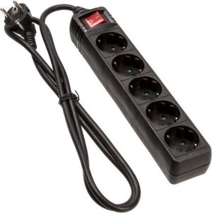 Listwa zasilająca InLine 5 gniazd 1.5 m czarna (16451D) 3