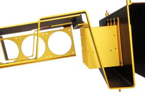 Obudowa In Win S-Frame Czarno-złoty 5