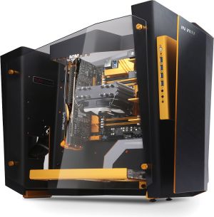 Obudowa In Win S-Frame Czarno-złoty 6