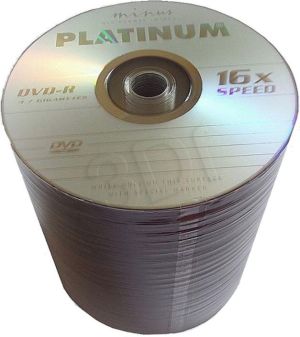 Platinum DVD-R, 4,7 GB, 16X Szpindel, 100 Sztuk (53340) 1