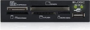 Czytnik Logic Concept All-in-one 3.5" LCR-100 Czarny (CR-LCR-100) 3