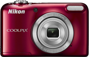 Aparat cyfrowy Nikon COOLPIX L31 czerwony - (VNA872E1) 1