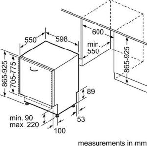 Zmywarka Bosch SBV69N91EU 3