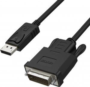 Kabel Unitek DisplayPort - DVI-D 1.8m czarny (Y-5118BA) 1