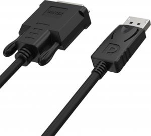 Kabel Unitek DisplayPort - DVI-D 1.8m czarny (Y-5118BA) 2