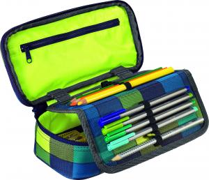 Piórnik Coocazoo PencilDenzel II 2018 Lime District (001291480000) 3