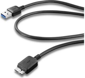 Kabel USB Cellular Line Micro USB 3.0, 1m (CUSBDATACMICROUSB30) 1