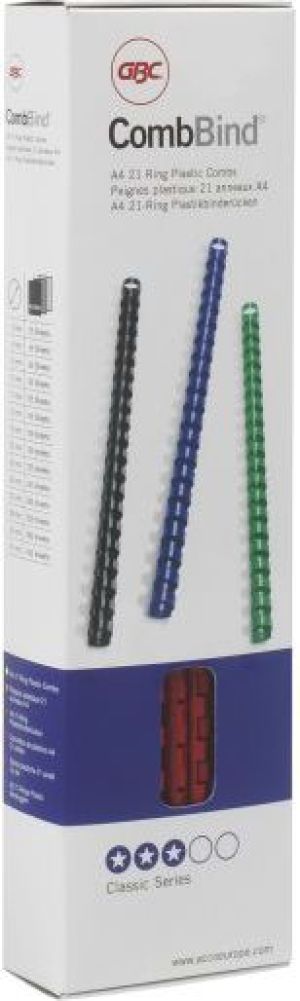 GBC Grzbiety plastikowe 6mm białe (4028193) 3