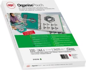 GBC Folia Organise Pouch A4 2x125mic dziurk. (3743156) 5