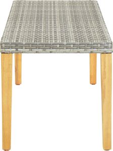 Elior Trwała ławka ogrodowa Nicles - szara 3