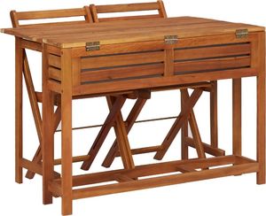 Elior Zestaw drewnianych mebli ogrodowych Folda 4