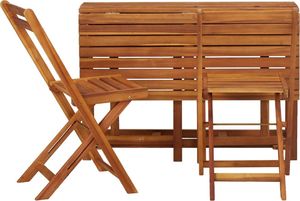 Elior Zestaw drewnianych mebli ogrodowych Folda 6