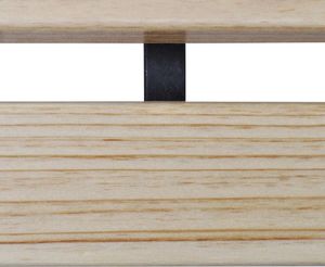 Elior Drewniana ławka ogrodowa dla dzieci Ponter - brązowa 3