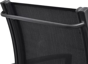 Elior Metalowa ławka ogrodowa Lemi - czarna 6