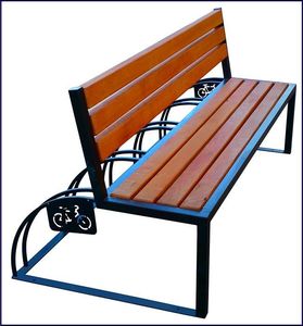 Elior Ławka parkowa drewniana Ronson 150 cm - 84 kolory Sosna 3