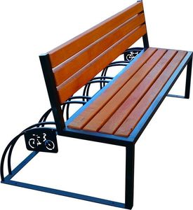 Elior Ławka parkowa drewniana Ronson 150 cm - 84 kolory Sosna 4