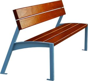 Elior Ławka parkowa Chess 3X 150 cm - 84 kolory Biały 4