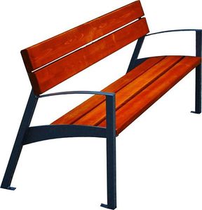 Elior Ławka parkowa Chess 2X 180 cm - 84 kolory Biały 4