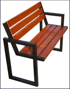 Elior Ławka parkowa Impressio 150 cm - 84 kolory Sosna 3