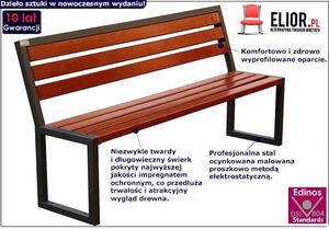 Elior Ławka parkowa Gloria 180 cm - 84 kolory Dąb Rustykalny 2