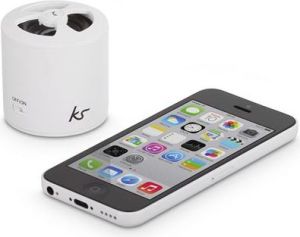 Głośnik Kondor Mini PocketBoom, Biały (KW KSPBWH) 3