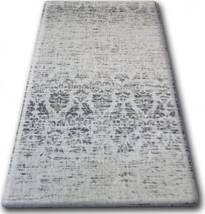 Dywany Łuszczów DYWAN SZNURKOWY SIZAL FLOORLUX 20211 srebrny / CZARNA, 240x330 cm 1