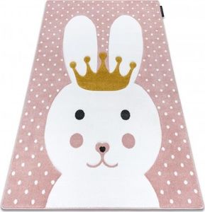 Dywany Łuszczów Dywan PETIT BUNNY KRÓLICZEK KRÓLIK róż, 120x170 cm 1