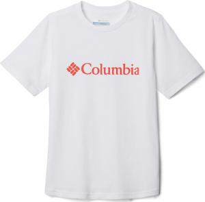 Columbia Koszulka męska CSC Basic Logo Youth Short Sleeve biała r. XS (1877491103) 1