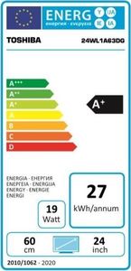 Telewizor Toshiba 24WL1A63DG LED 24'' HD Ready 5