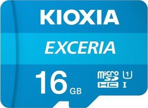 Karta Kioxia Exceria M203 MicroSDHC 16 GB Class 10 UHS-I/U1  (LMEX1L016GG2) 1
