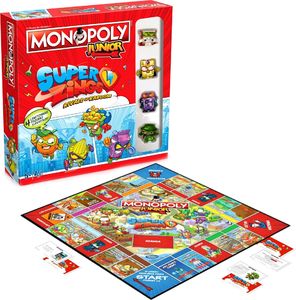 Winning Moves Gra planszowa Monopoly Junior SuperZings 2