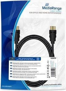 Kabel MediaRange HDMI - HDMI 2m czarny (MRCS196) 1