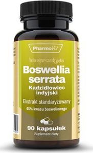 Pharmovit Boswellia Serrata - 90 Kaps. Kadzidłowiec Indyjski 65% Kwasu Bosweliowego 1