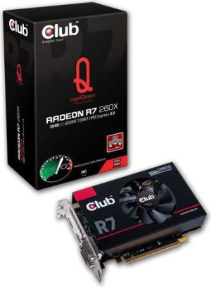 Karta graficzna Club 3D R7 260X Royal Queen 2GB GDDR5 128bit DP HDMI 2xDVI (CGAX-R726X6A) 2