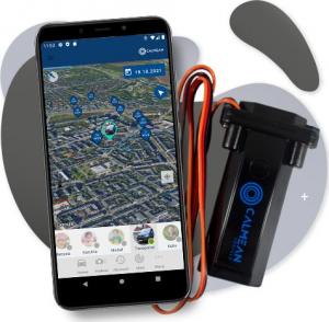 Moduł GPS Calmean Lokalizator GPS Wodoszczelny Śledzenie Aut CALMEAN 3