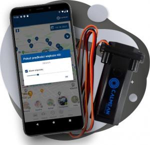 Moduł GPS Calmean Lokalizator GPS Wodoszczelny Śledzenie Aut CALMEAN 6