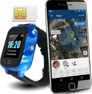 Smartwatch Calmean Care Czarno-niebieski 2