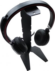 MT3CH Metalowy gamingowy stojak wieszak uchwyt hak podstawka statyw na słuchawki na biurko czarny 4