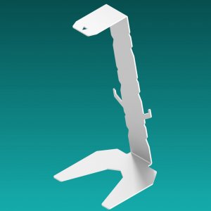 MT3CH Metalowy gamingowy stojak wieszak uchwyt hak podstawka statyw na słuchawki na biurko czarny 10