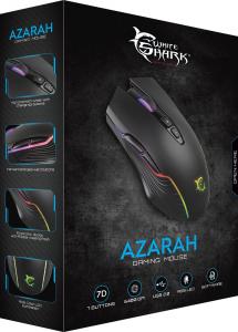 Mysz White Shark Azarah RGB  (127-uniw) 6