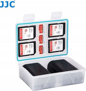 Pokrowiec JJC Pudełko Futerał Bateria / Akumulator + Karty Pamięci Sd / Microsd - Xl 9