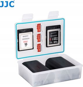 Pokrowiec JJC Pudełko Futerał Bateria / Akumulator + Karty Pamięci Sd / Microsd - Xl 10