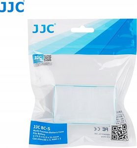 Pokrowiec JJC Pudełko Futerał Bateria / Akumulator + Karty Pamięci Sd / Microsd 5