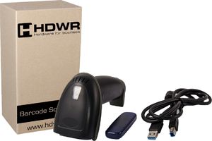 Czytnik kodów kreskowych HDWR Bezprzewodowy 1D  (HD43) 1