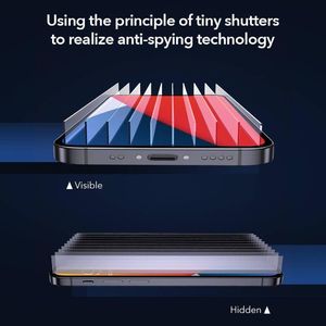 ESR 2x Szkło hartowane ESR Screen Shield do Apple iPhone 12 Mini 5.4 Clear uniwersalny 5