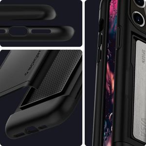 Spigen SPIGEN SLIM ARMOR CS IPHONE 12 PRO MAX BLACK 11