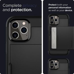 Spigen SPIGEN SLIM ARMOR CS IPHONE 12 PRO MAX BLACK 12